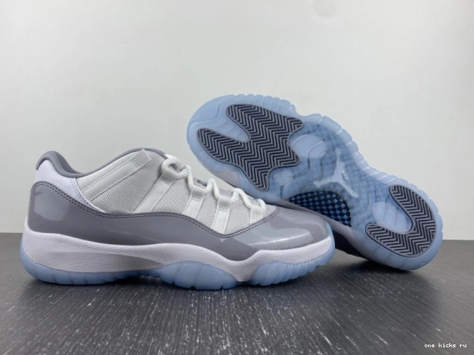 Rep Air Cement AV2187-140 Jordan 11 Grey Low 0707